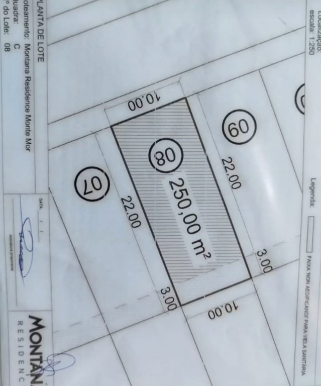 Terreno à venda no Montana Residence – Monte Mor - EXCELENTE OPORTUNIDADE - Capello Imóveis