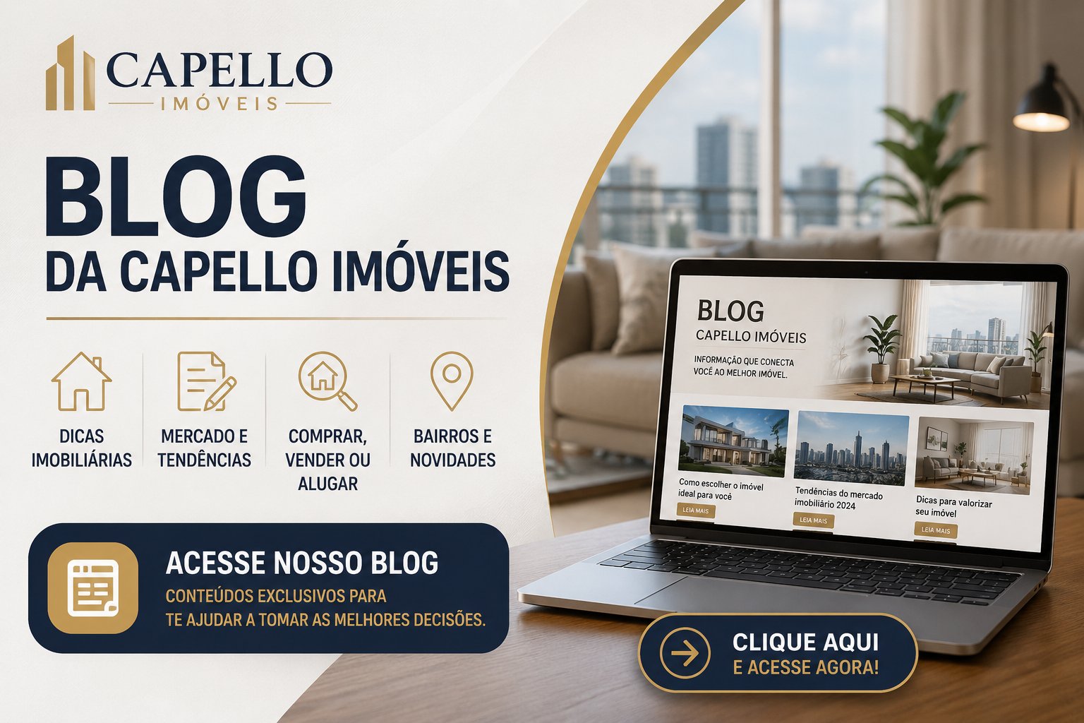 Blog Capello Imóveis | Guia do Mercado & Financiamento - Capello Imóveis